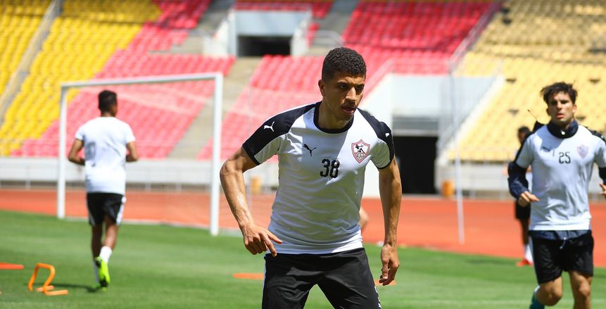 محمد عبد الغني يغيب عن مباراة الزمالك وتوسكر الكيني
