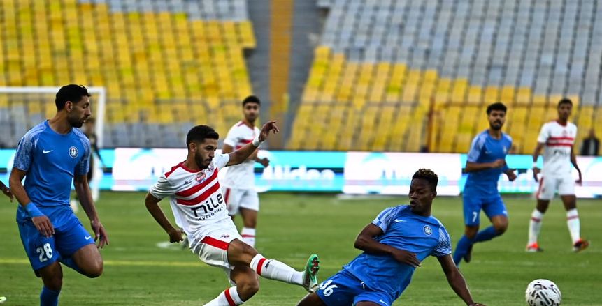 بث مباشر الآن لمباراة الزمالك وسموحة عبر أون تايم سبورتس