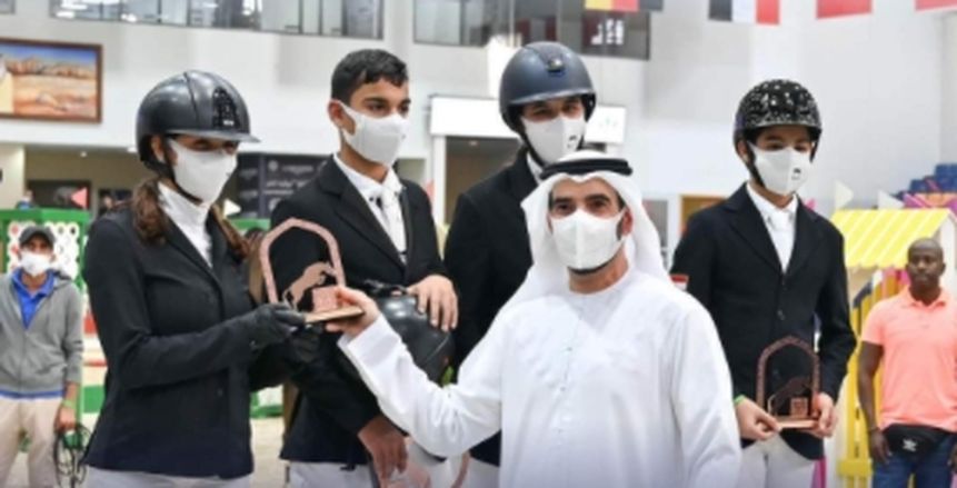 ناشئو مصر للفروسية يفوزون ببرونزية البطولة الدولية للأمم بالإمارات