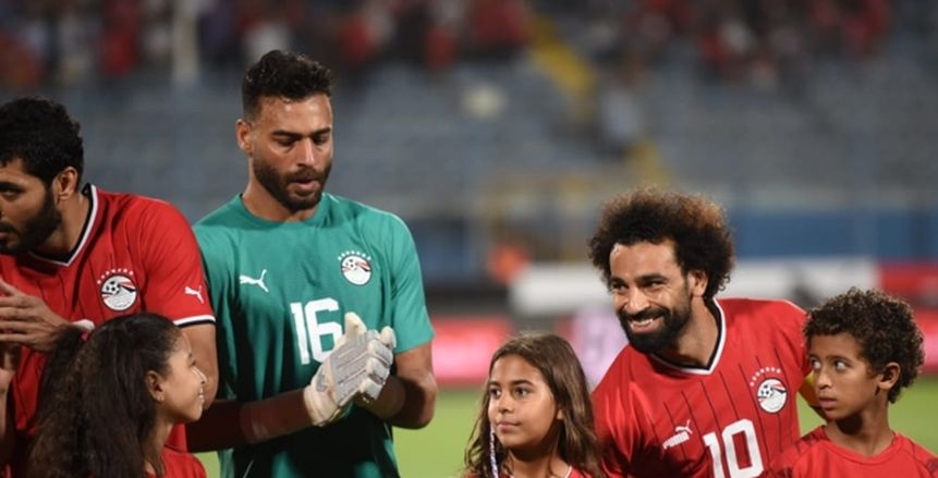 سر ابتسامة محمد صلاح بعد هدف تونس الثالث