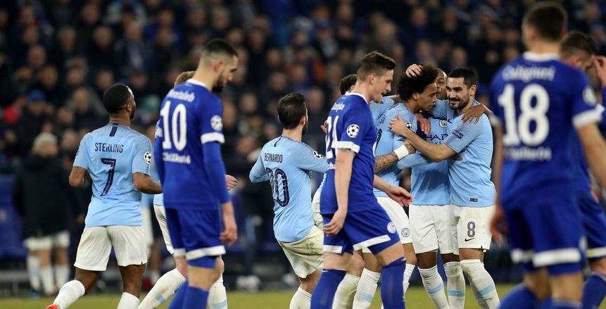 دوري أبطال أوروبا| موعد مباراة مانشستر سيتي وشالكه والقنوات الناقلة