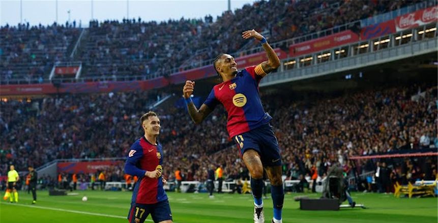 برشلونة يضرب النجم الأحمر بخماسية ويصعد للمركز السادس بترتيب الأبطال