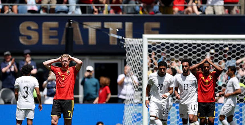 ترتيب مجموعة مصر في كأس العالم بعد التعادل مع بلجيكا
