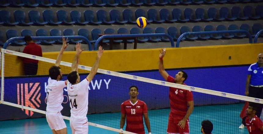 منتخب عمان يفوز على فلسطين (3/0) فى البطولة العربية للطائرة