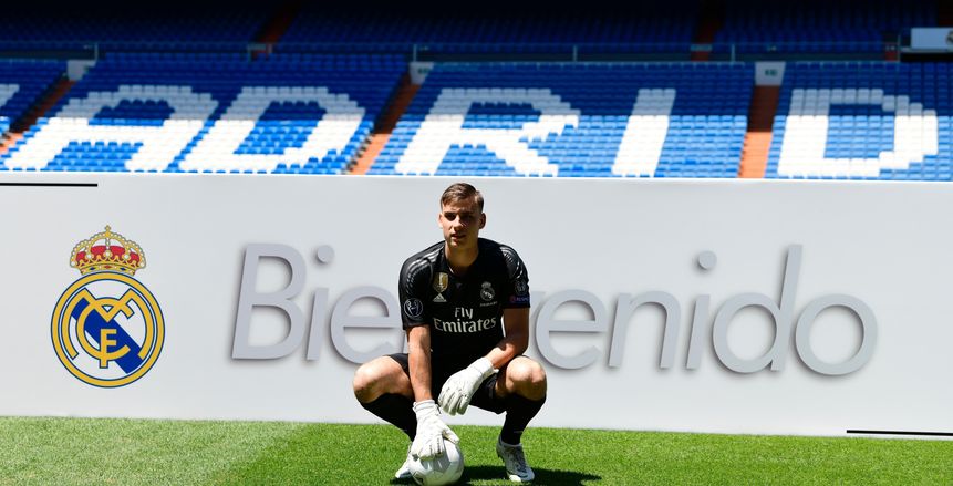 رسميا.. بلد الوليد يضم حارس ريال مدريد على سبيل الإعارة لموسم واحد