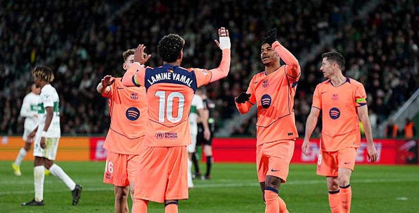 «قطار البلوجرانا» لا يتوقف.. برشلونة يقهر إلتشي ويحكم قبضته على صدارة الليجا