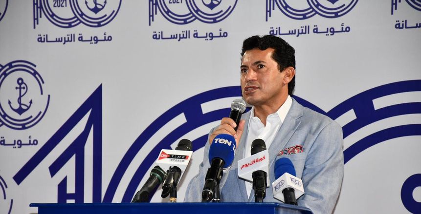 وزير الرياضة يوجه بمتابعة حالة اختناق أطفال داخل حمام سباحة نادي الترسانة