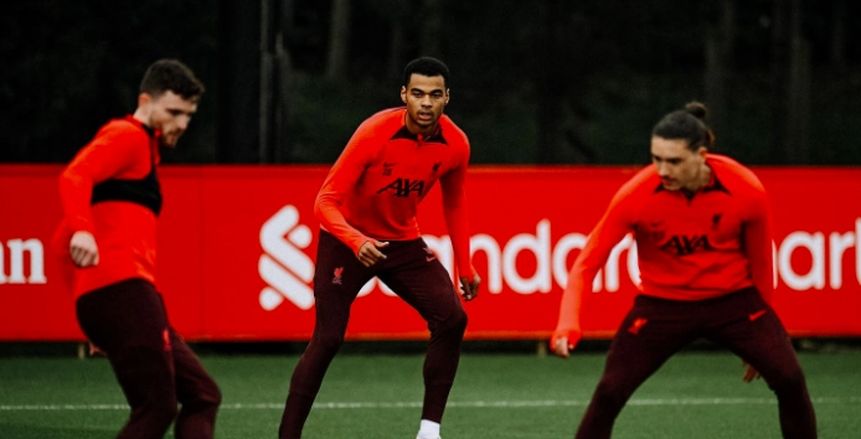 تألق محمد صلاح وظهور جاكبو في تدريبات ليفربول استعدادا لـ وولفرهامبتون بالدوري