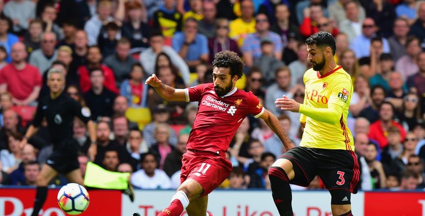 بالصور| «صلاح» رجل مباراة ليفربول وواتفورد