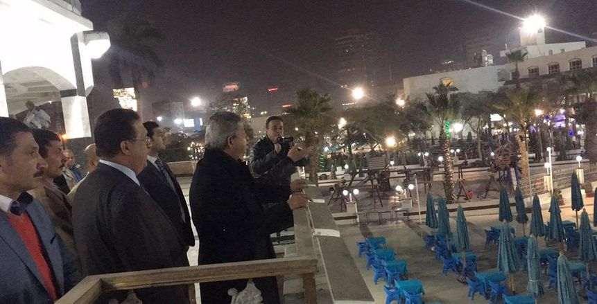 بالصور| زيارة مفاجآة لوزير الرياضة بنادي الزمالك