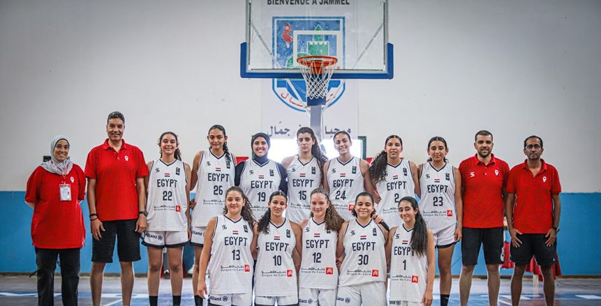 منتخب مصر لناشئات السلة تحت 16 سنة يهزم أنجولا ويتأهل لكأس العالم