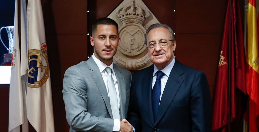 فلورنتينو بيريز: هازارد يخدم فلسفة ريال مدريد
