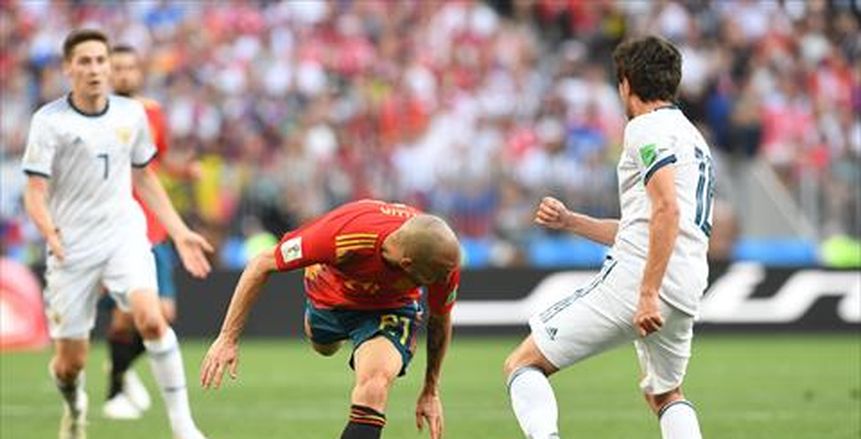 بالفيديو| التعادل الإيجابي يحكم الشوط الأول بين إسبانيا وروسيا
