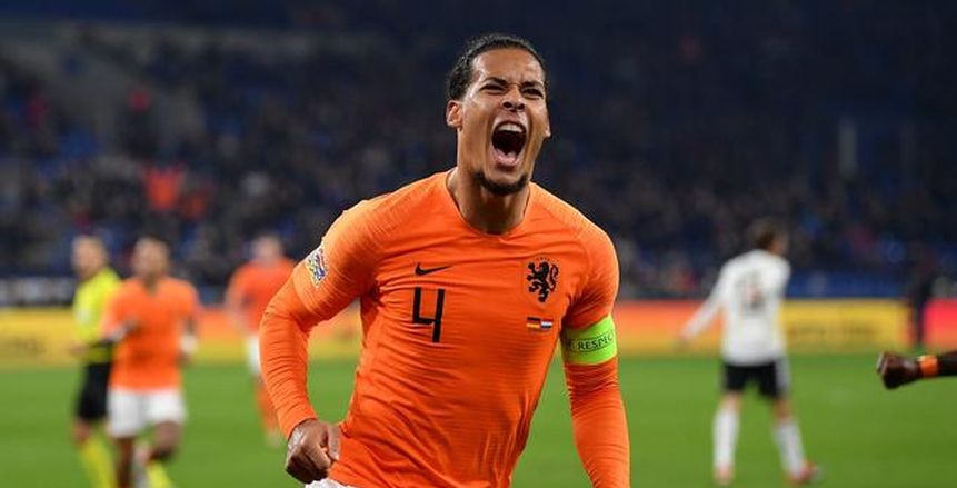 فان دايك يقود تشكيل هولندا أمام البرتغال في نهائي دوري الأمم الأوروبية