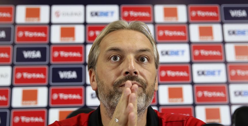 ديسابر في مدرجات برج العرب لمتابعة مباراة منتخب مصر ضد بوتسوانا