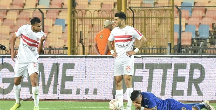 فحص طبي لدونجا غدا بعد إصابته في مباراة الزمالك وأسوان