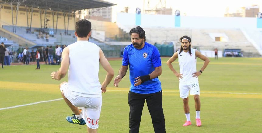 بالصور| تدريبات خاصة لمستبعدي الزمالك من مواجهة طنطا