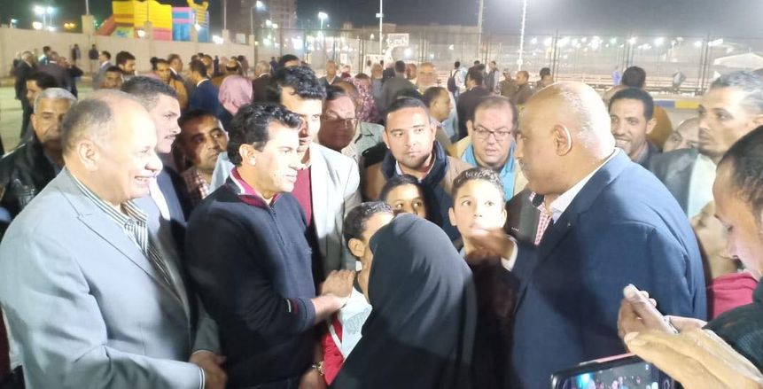 وزير الشباب والرياضة يلتقي بـ «أعضاء» مجلس النواب لمحافظة الفيوم