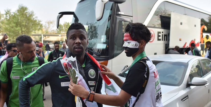 مجموعة مصر| بالصور.. وصول منتخب السعودية إلى البصرة لمواجهة العراق