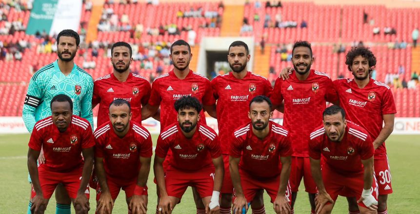 بعثة الأهلي تغادر مطار جاروا متجهة للقاهرة بعد الفوز على القطن برباعية