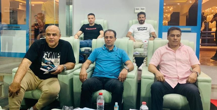 حسام البدري يحضر ودية المنتخب الأولمبي الثانية أمام جنوب أفريقيا