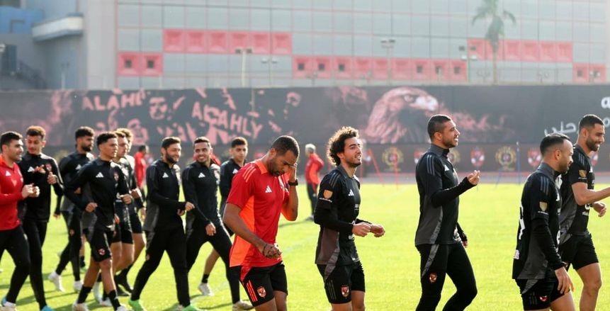 كواليس مران الأهلي الأخير لمباراة الإسماعيلي في الدوري