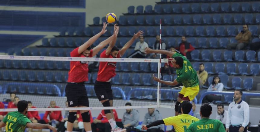 فريق طائرة الأهلي يعبر السيب العماني ويتأهل لنهائي البطولة العربية