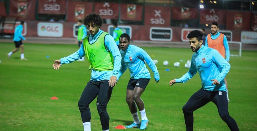 مران الأهلي: أفشة يكتفي بالتأهيل.. وعودة محمد هاني قبل مواجهة الرجاء