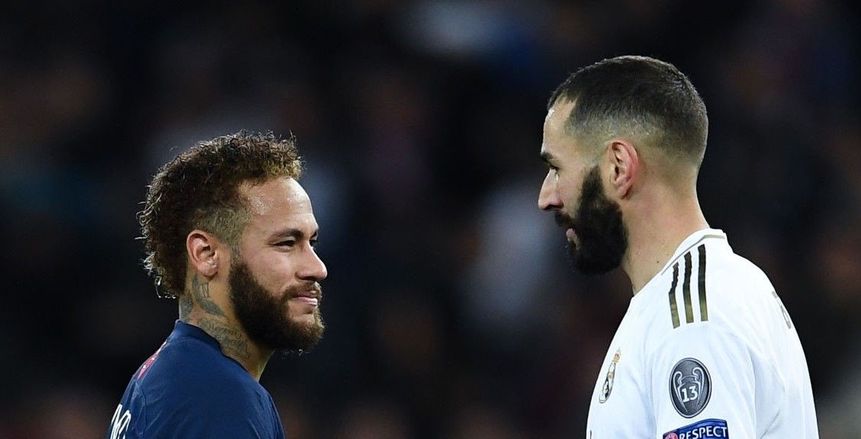 التشكيل المتوقع لقمة ريال مدريد وباريس سان جيرمان.. عودة نيمار وبنزيما