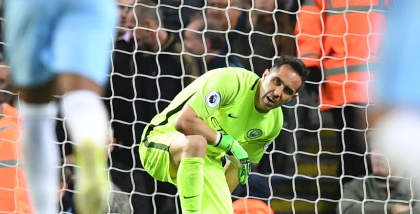 الدوري الإنجليزي| انتهاء موسم كلاوديو برافو مع مانشستر سيتي