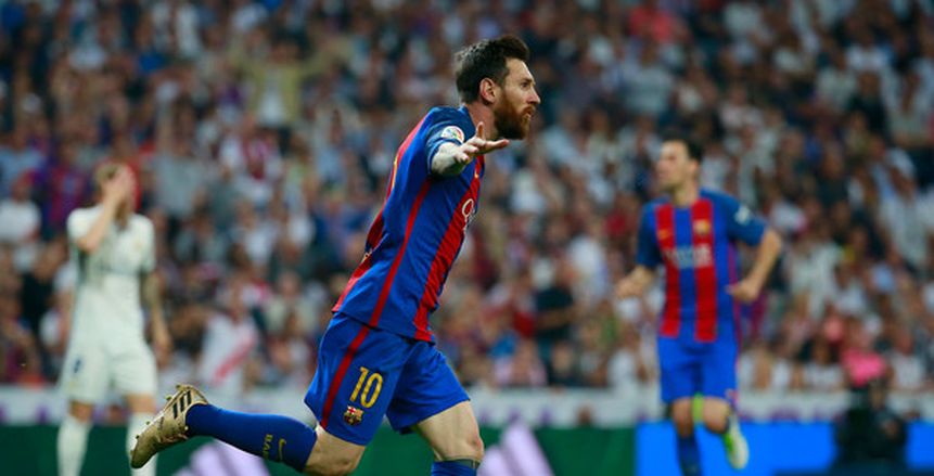 كلاسيكو الأرض| صور ميسي وفرحة برشلونة وحسرة ريال مدريد