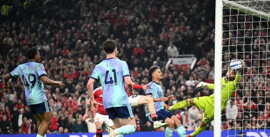 ترتيب الدوري الإنجليزي بعد تعادل أرسنال مع مانشستر يونايتد
