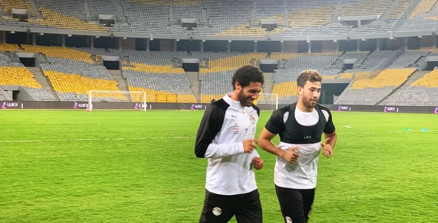 بمشاركة تريزيجيه والنني.. المنتخب الوطني يواصل تدريباته استعدادا لكينيا