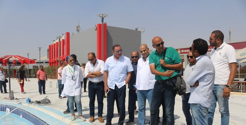 بالصور.. الخطيب يتفقّد المنطقة الترفيهية في الاهلي بعد افتتاح غرف الملابس الجديدة