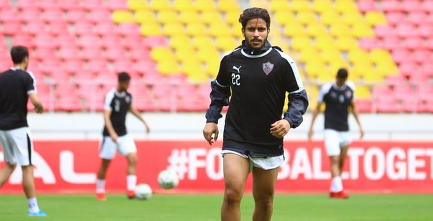 طبيب الزمالك: أصابة محمد حسن بشد في العضلة الخلفية