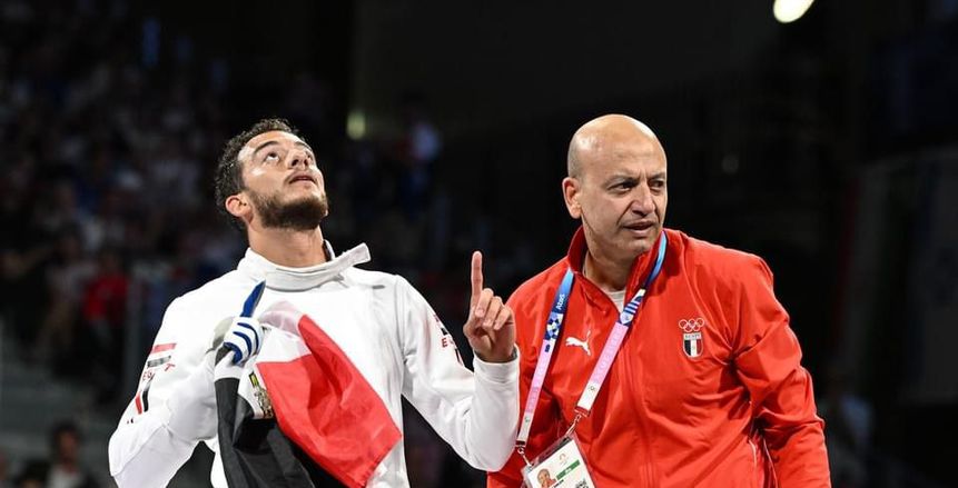 أول تعليق من رئيس اللجنة الأولمبية بعد فوز محمد السيد ببرونزية السلاح