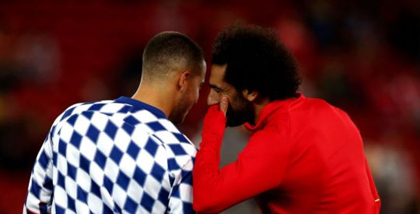 جماهير تشيلسي تطالب «صلاح» بمنح جائزة «بوشكاش» إلى «هازارد»