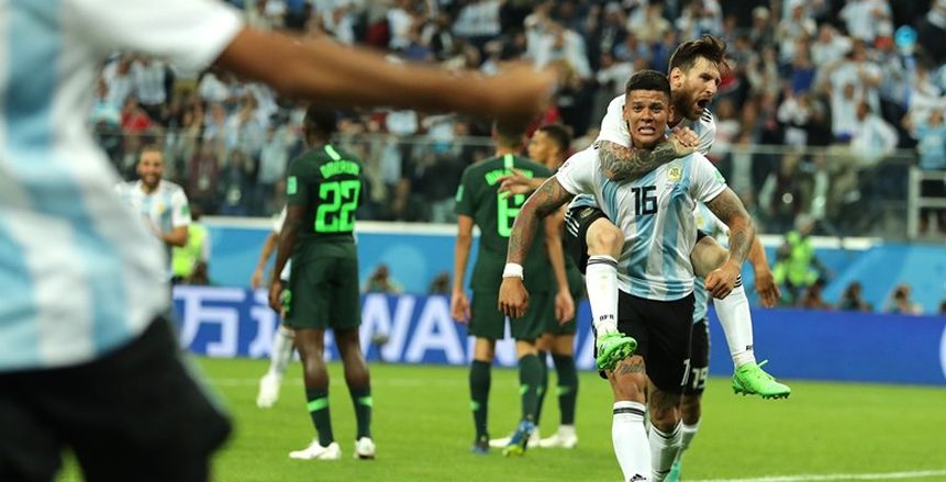 بالفيديو| الأرجنتين إلى ثمن نهائي المونديال بانتصار «قيصري» على نيجيريا