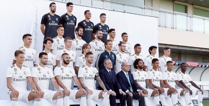 3 اختلافات واضحة فى الصورة الرسمية لفريق ريال مدريد بعد رحيل «رونالدو»