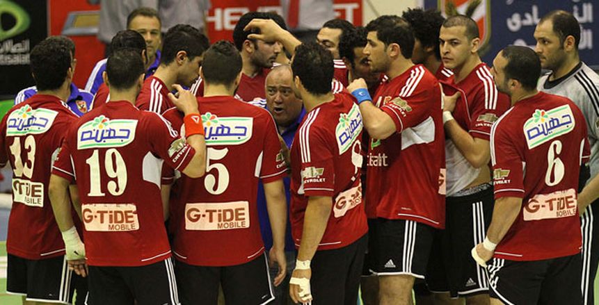 18 لاعبا بقائمة يد الاهلي في بطولة أفريقيا للأندية