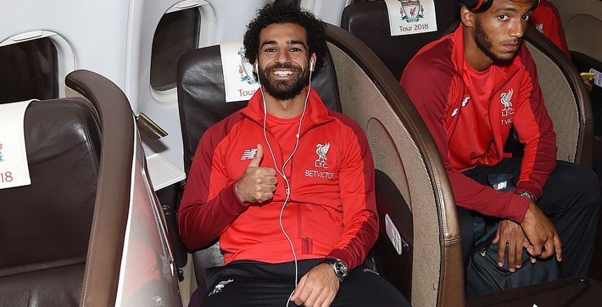 بالصور| «صلاح» يتوجه للولايات المتحدة لخوض كأس الأبطال