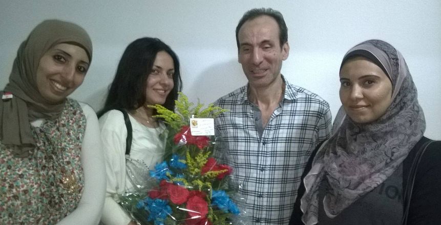 رابطة مشجعات الأهلي يزرن طارق سليم في المستشفى