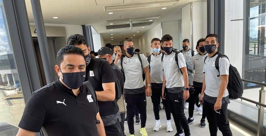 وصول بعثة المنتخب الأولمبي إلى طوكيو «صور»
