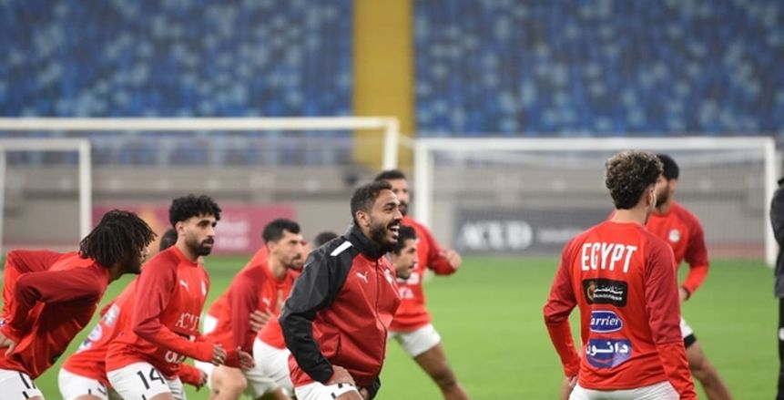 منتخب مصر يخوض تدريبا صباحيا استعدادا لتنزانيا بمشاركة ياسر إبراهيم