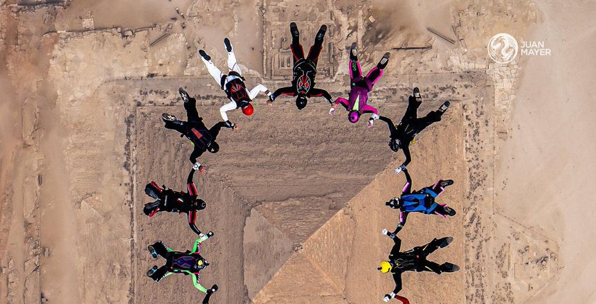 آخر الاستعدادات لانطلاق مهرجان Sky Seekers7 بـ «أهرامات الجيزة والأقصر»