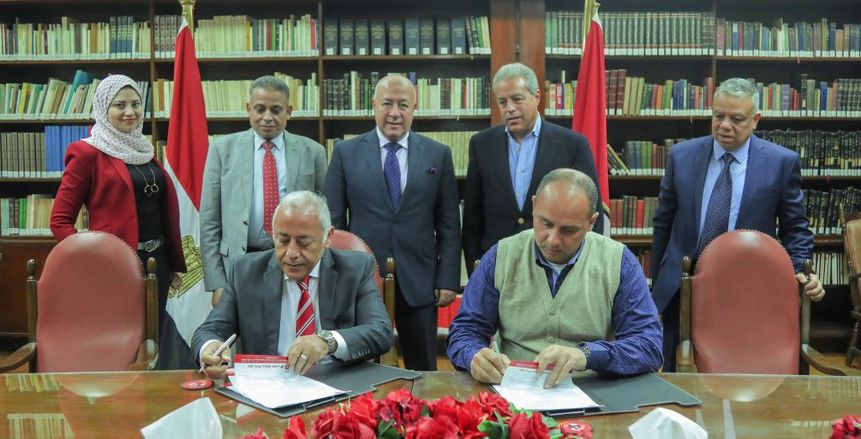 الأهلي يوقع عقود «فرع البنك الأهلي» بالشيخ زايد