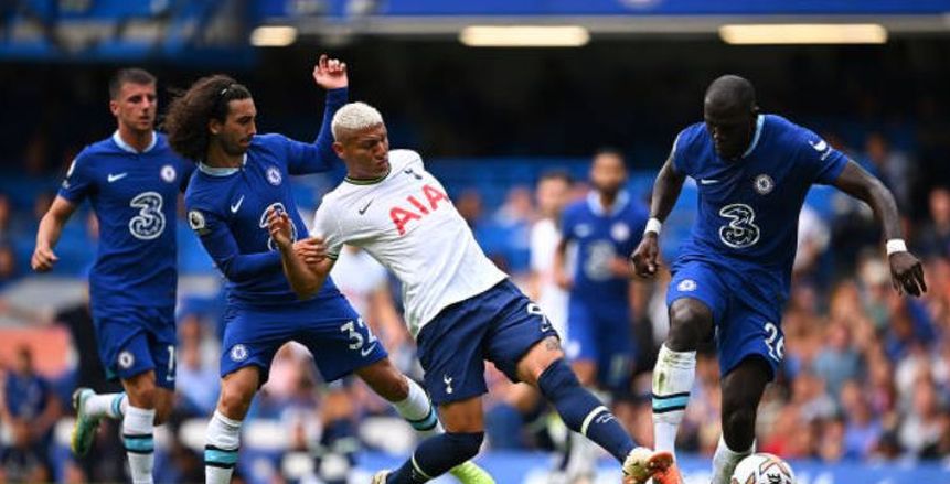 موعد مباراة تشيلسي وتوتنهام والقنوات الناقلة في الدوري الإنجليزي