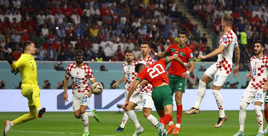 منتخب كرواتيا يتقدم على المغرب 2-1 في الشوط الأول بكأس العالم