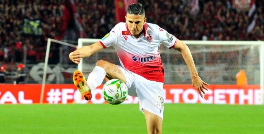الوداد المغربي يجهز 4 بدائل لتعويض محمد الناهيري قبل مواجهة الأهلي