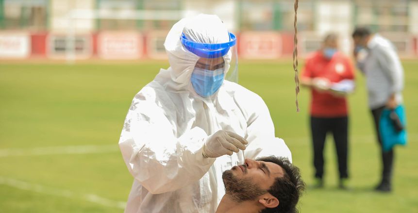 الأهلي يجري مسحة كورونا الرابعة خلال 48 ساعة